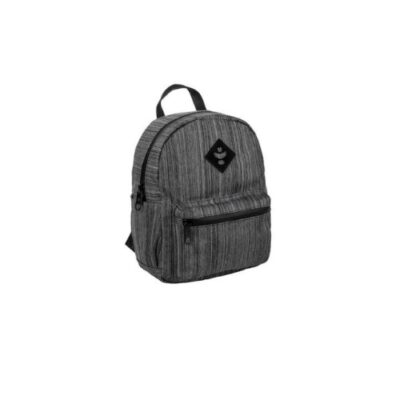 REVELRY_SHORTY_SMELLLPROOF_MINI_BACKPACK_STRIPED GREY_ccexpress